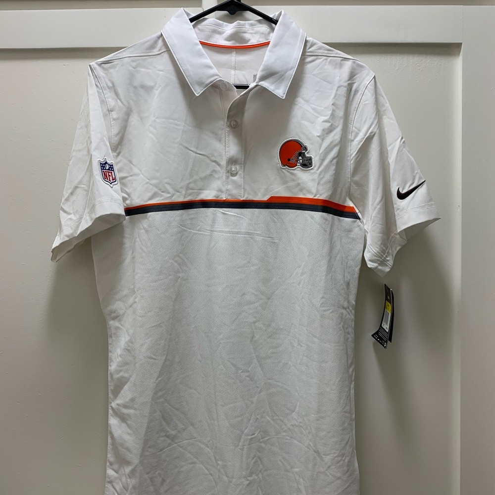 NWT Nike NFL Cleveland Browns Polo